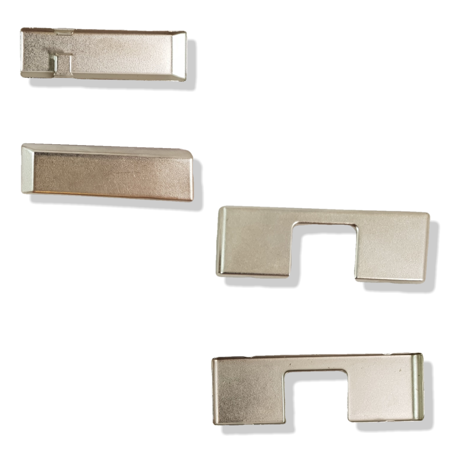 2 sets of cover caps for hinge arm and hinge pot, surface: nickel-plated, F072135500. Covers for Tiomos hinge systems and much more, manufacturer: GRASS