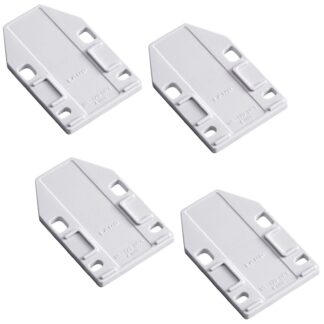 4 pieces spacer plate ML-120-DP4-WT, 70 mm (2-3/4") by Sugatsune, white. Product Image