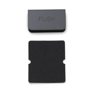 Counter plate for glass thickness 5 mm (13/64") K-130B, 40 mm (1-37/64") by Sugatsune, black. Product Image