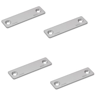 4 Pieces Corrosion Resistant Magnetic Counter Plate, AS-68, 68 mm (2-43/64"), by Sugatsune. Product Image