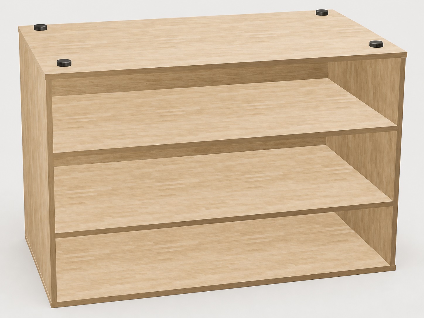 4 pieces of robust furniture adjuster, load capacity: 400 kg (882 lbs), surface: white, ⌀19 mm (3/4"), version: standard, B571-19-WH. Adjustable foot for table legs, furniture legs, cabinet feet and much more, by Kojima (Japan) - Image 5