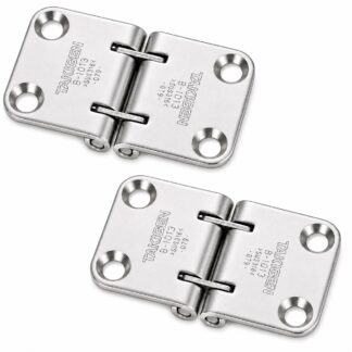 2pcs Stainless High Quality Hatch Hinge, B-1013, Size: 70mm, by TAKIGEN. Product Picture