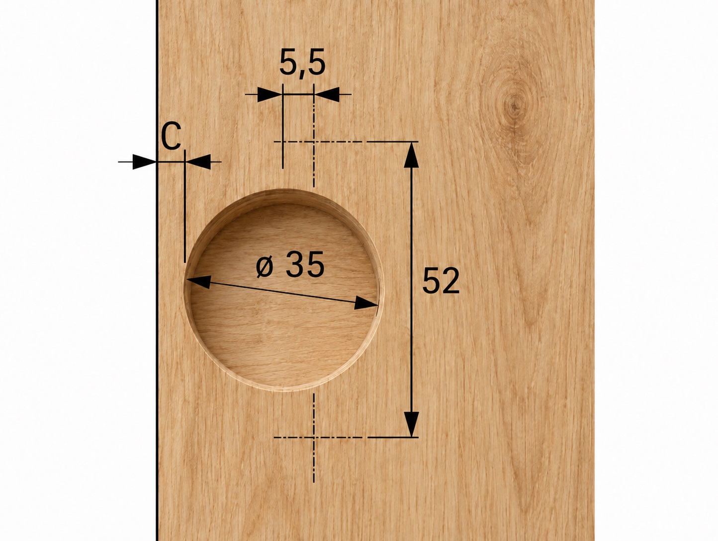 Stainless steel pot hinge, support: half on top (half present), made of stainless steel, design: mounting plate with 0 mm distance, 9289592. Corrosion-resistant stainless steel furniture hinge for outdoor furniture and much more, by Hettich - Image 2