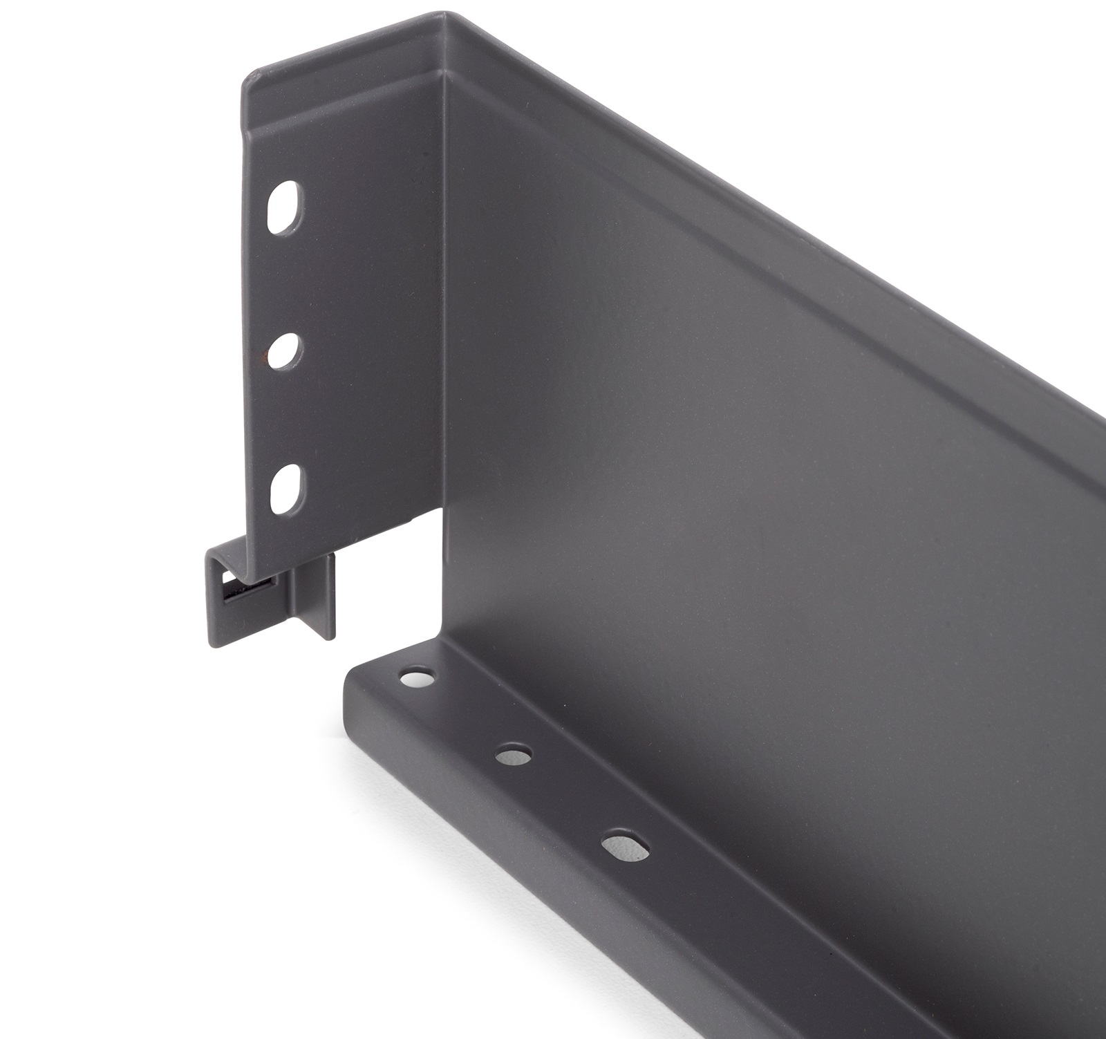 Drawer set, with extra thin frames, height: 88 mm (3-15/32"), surface: anthracite grey, 390 mm (15-23/64"), version: full extension with soft-close, 3275235. drawer set for kitchen furniture and much more, by EMUCA - Image 7