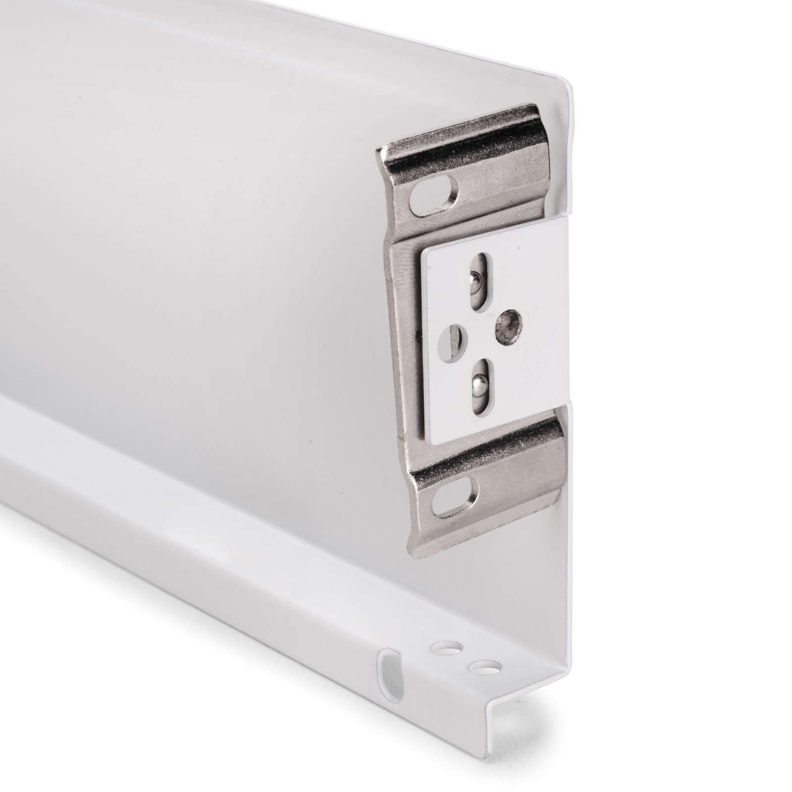 Drawer set, with extra thin frames, height: 88 mm (3-15/32"), surface: white, 490 mm (19-19/64"), version: partial extension with push-to-open, 3275412. drawer set for kitchen furniture and much more, by EMUCA - Image 3