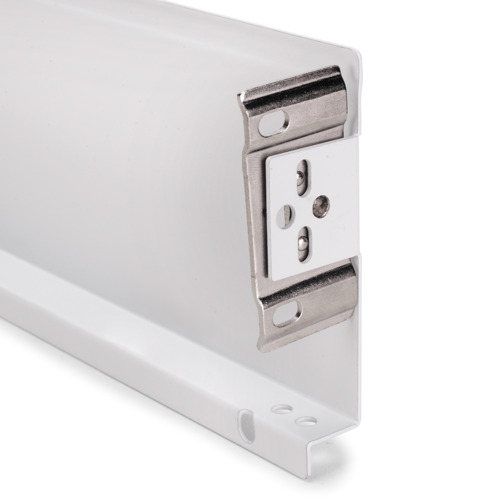 Drawer set, with extra thin frames, height: 88 mm (3-15/32"), surface: white, 450 mm (17-23/32"), version: partial pull-out with soft-close, 3275312. drawer set for kitchen furniture and much more, by EMUCA - Image 10