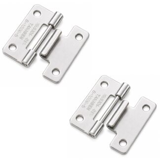 2 pieces of high-quality plug-in hinge, B-1006-5, height: 30 mm, from TAKIGEN, load capacity: 2 kg (5 lbs). Product Image