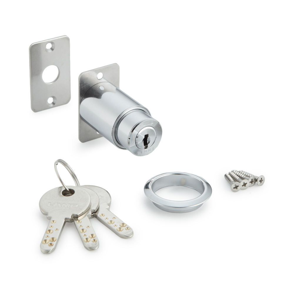 Pressure lock, keyed alike 2300M-D, by Sugatsune / LAMP (Japan)