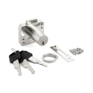 Cabinet lock, keyed alike 2550-36-DN-D, by Sugatsune / LAMP (Japan)
