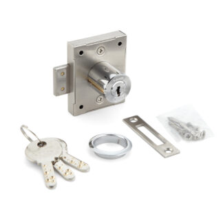 Cabinet lock, keyed differently 7810-24CR-B, by Sugatsune / LAMP (Japan)