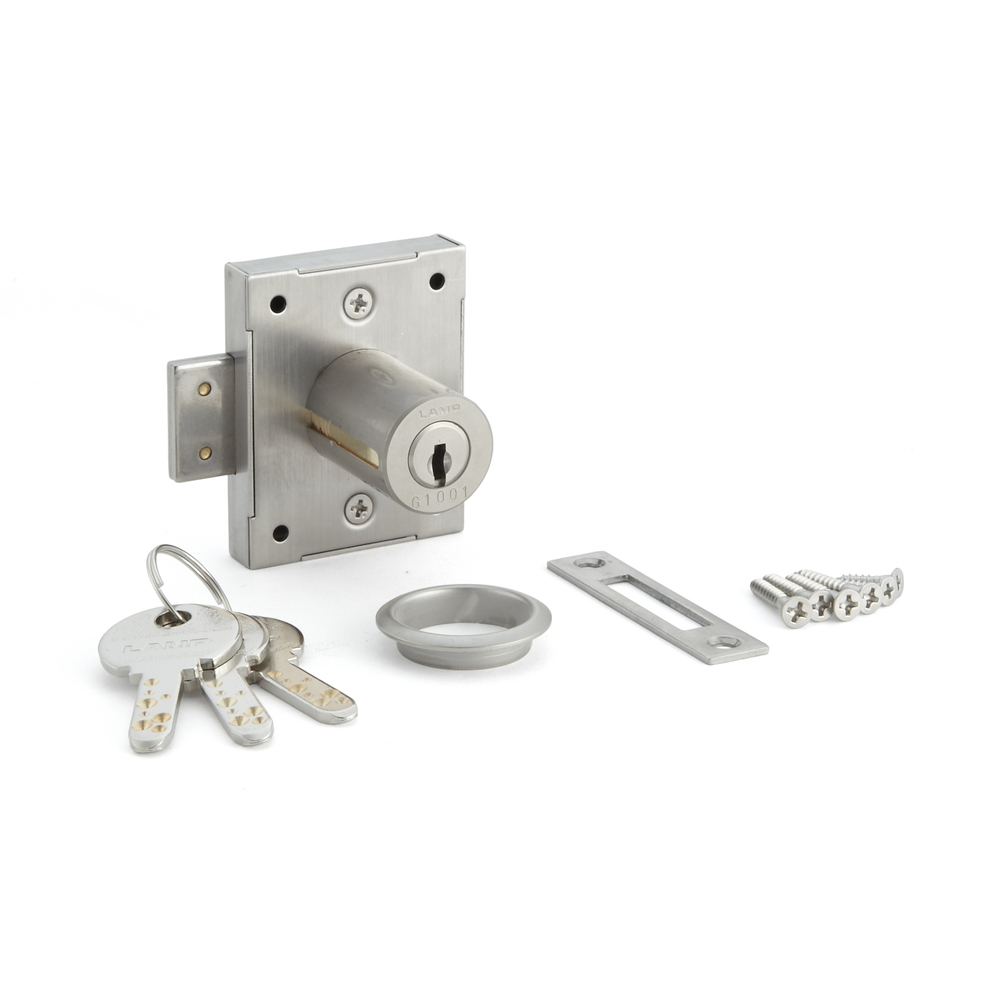 Cabinet lock, keyed alike 7810-30NI-D, by Sugatsune / LAMP (Japan)