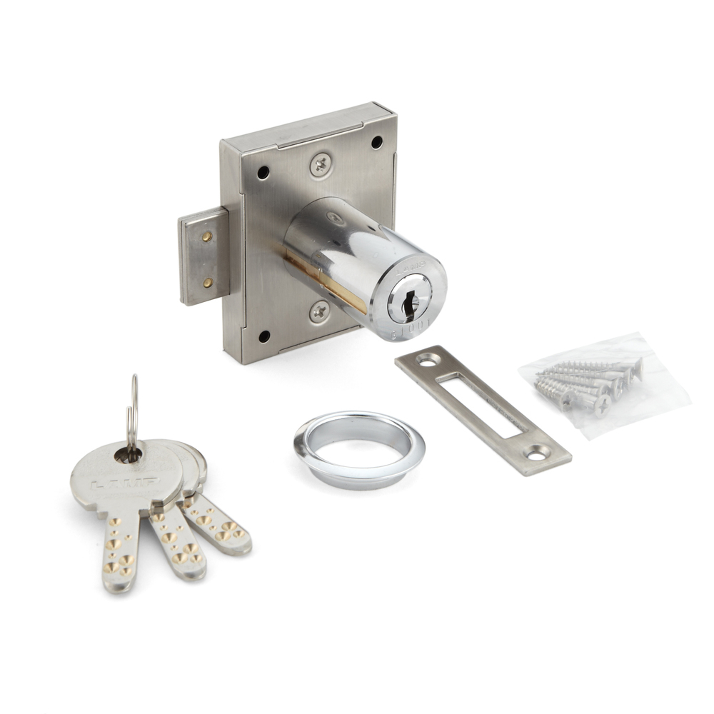 Cabinet lock, keyed differently 7810-36CR-B, by Sugatsune / LAMP (Japan)