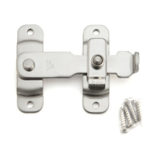 SUS304 (V2A) Stainless Steel Bar Latch, with BLL-100 Spring, by Sugatsune / LAMP (Japan)