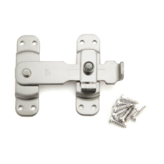 SUS304 (V2A) Stainless Steel Bar Latch, with BLL-120 Spring, by Sugatsune / LAMP (Japan)