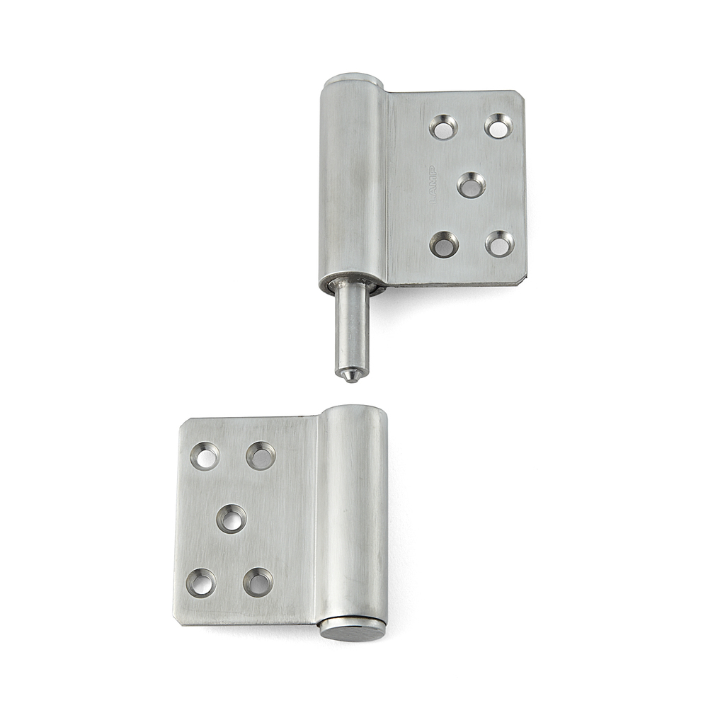 Heavy-duty hinge, for cleanrooms HG-CV-127R, by Sugatsune / LAMP (Japan)