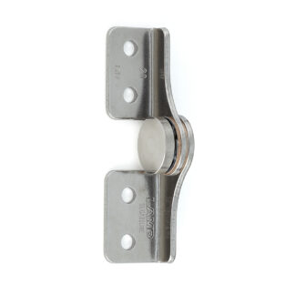 Corrosion-resistant SUS430 stainless steel torque hinge, right-hand version, HG-TA30R, by Sugatsune / LAMP (Japan)