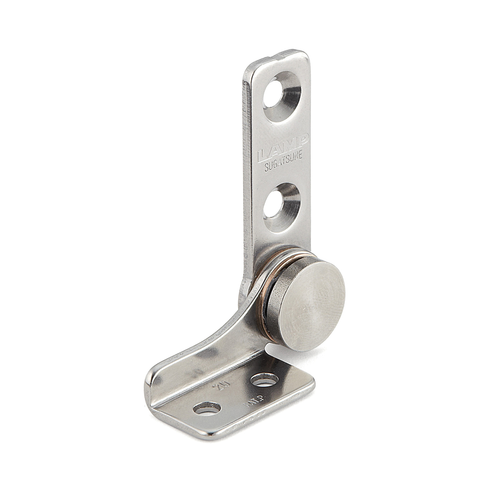 Corrosion-resistant stainless steel SUS430 torque hinge, right-hand version, HG-TB30R, by Sugatsune / LAMP (Japan)