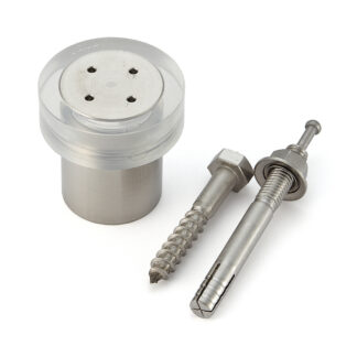 Doorstop, Stainless Steel HT-32P, by Sugatsune / LAMP (Japan)