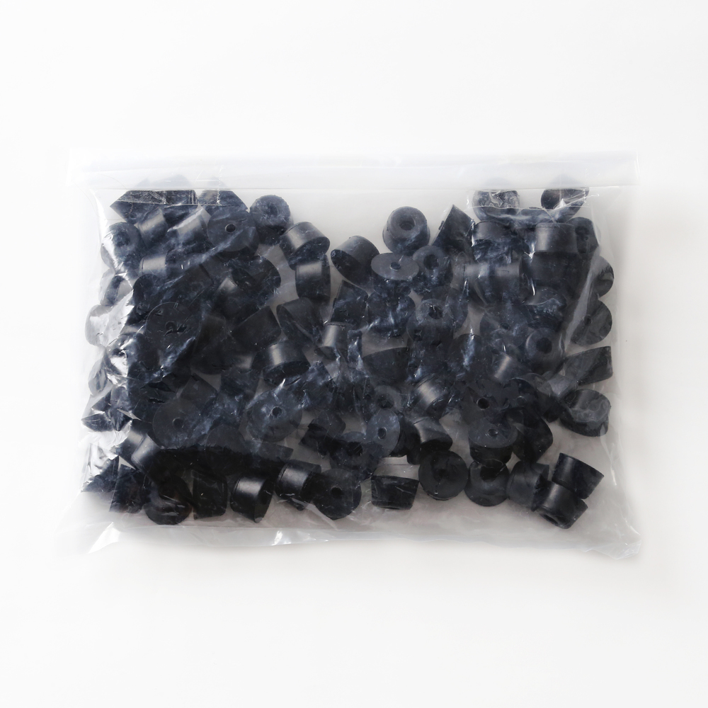 Adjustable Foot, Rubber, Pack of 100 K-20-P100, by Sugatsune / LAMP (Japan)