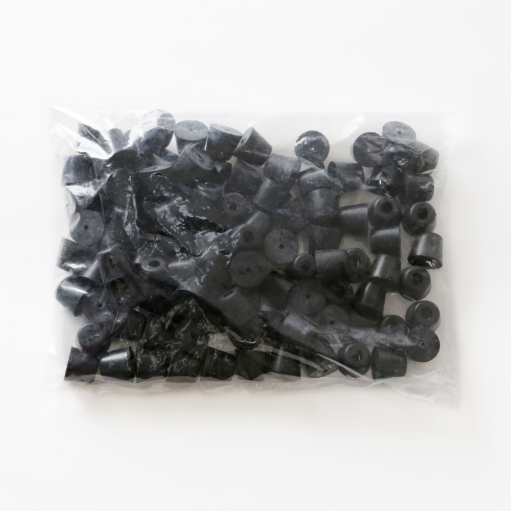 Adjustable Foot, Rubber, Pack of 100 K-2017-P100, by Sugatsune / LAMP (Japan)