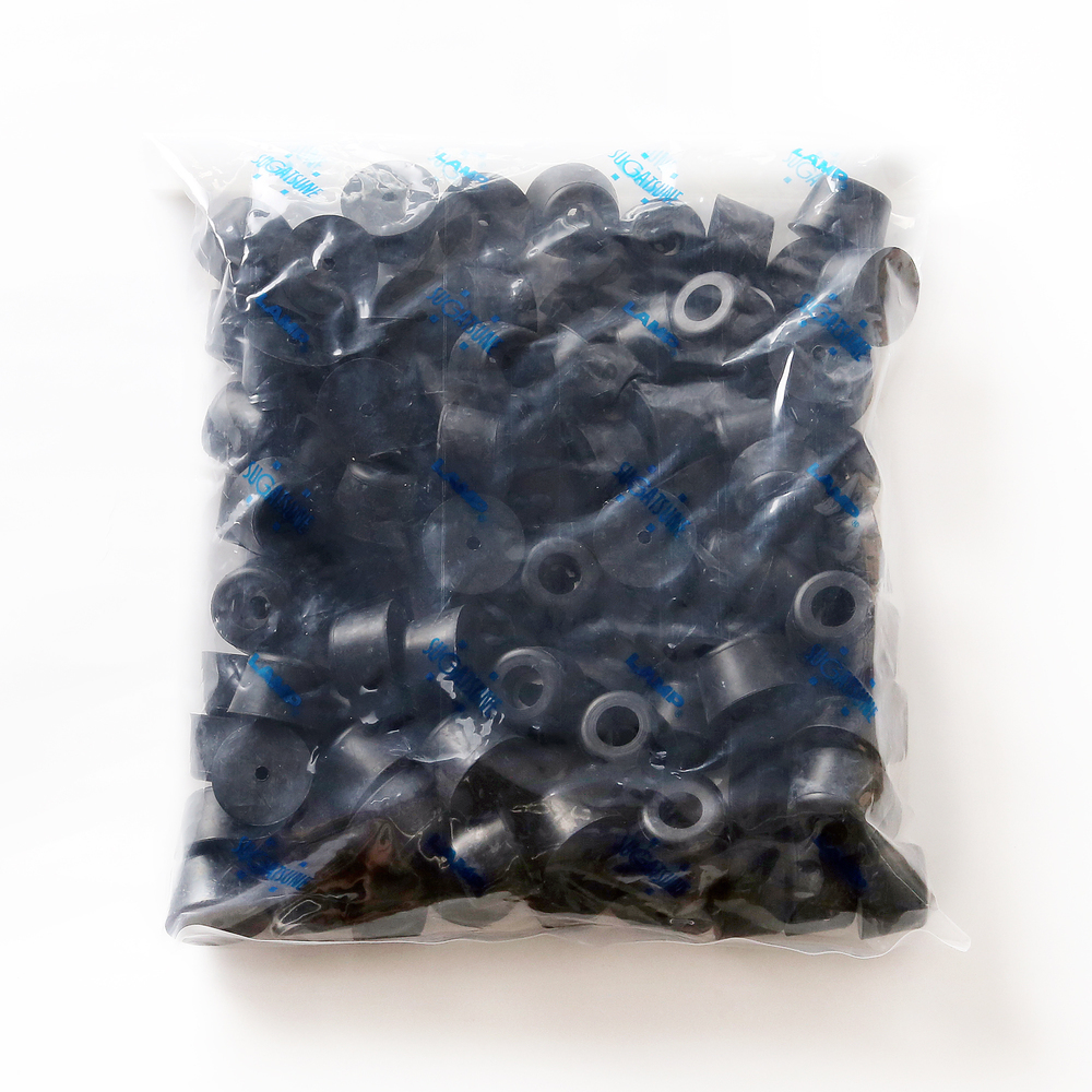 Adjustable Foot, Rubber, Pack of 100 K-28-P100, by Sugatsune / LAMP (Japan)