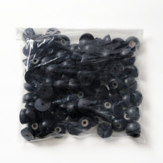 Adjustable foot, rubber, pack of 100 K-3617-P100, by Sugatsune / LAMP (Japan)