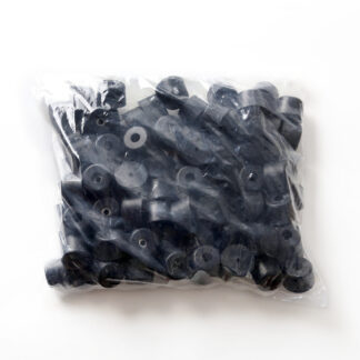 Adjustable foot, rubber, pack of 100 K-38-P100, by Sugatsune / LAMP (Japan)