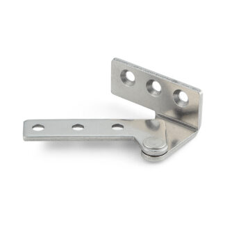 Spigot strap made of stainless steel SUS430, version: right, resting PL-65R, by Sugatsune / LAMP (Japan)