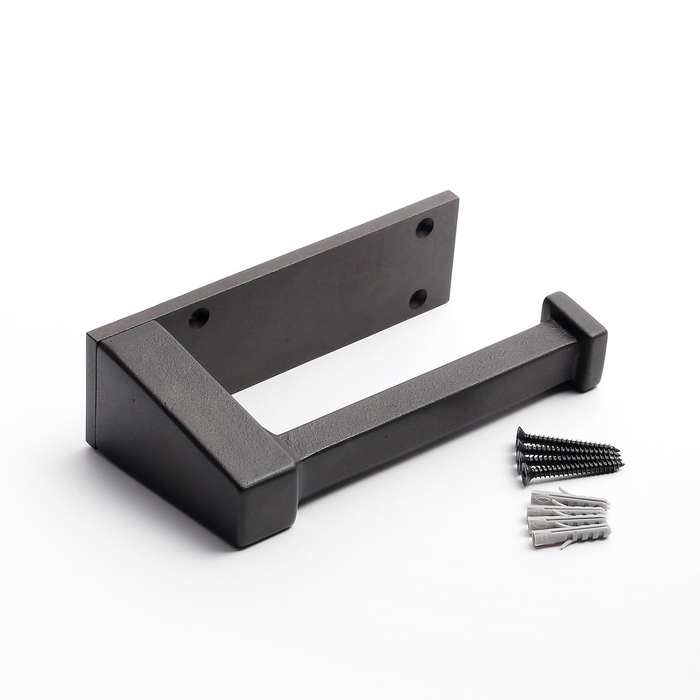 Toilet Paper Holder, Series Aged Cast PXB-AC07-111-BL, by Sugatsune / LAMP (Japan)