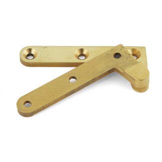 Brass tenon strap, inset TTS-902MR, furniture hinge by Sugatsune / LAMP (Japan)