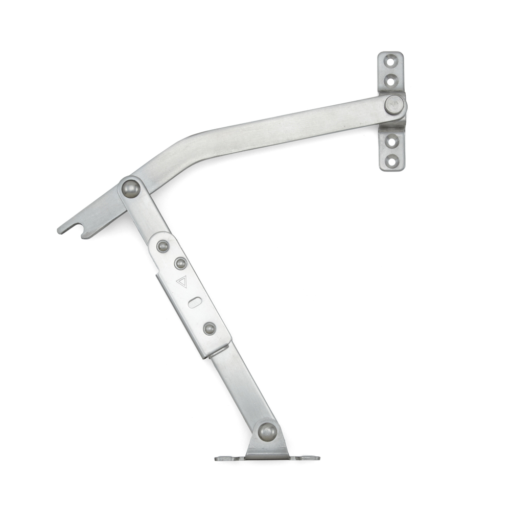 Door stop YA-2020L made of stainless steel SUS304, left, by Sugatsune / LAMP (Japan)