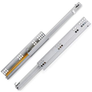 Underfloor runners, 3019205, 350 mm (13-25/32"), by EMUCA, load capacity: 25 kg (56 lbs), version: partial extension with soft-close. Product Image