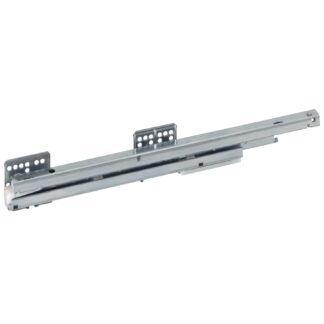 Full extension guide rail DWD-XP, load capacity: 40 kg (89 lbs), surface: galvanized, 500 mm (19-11/16"), version: left, F091075477. Carcase rail for drawers, replacement, repair and much more, manufacturer: GRASS